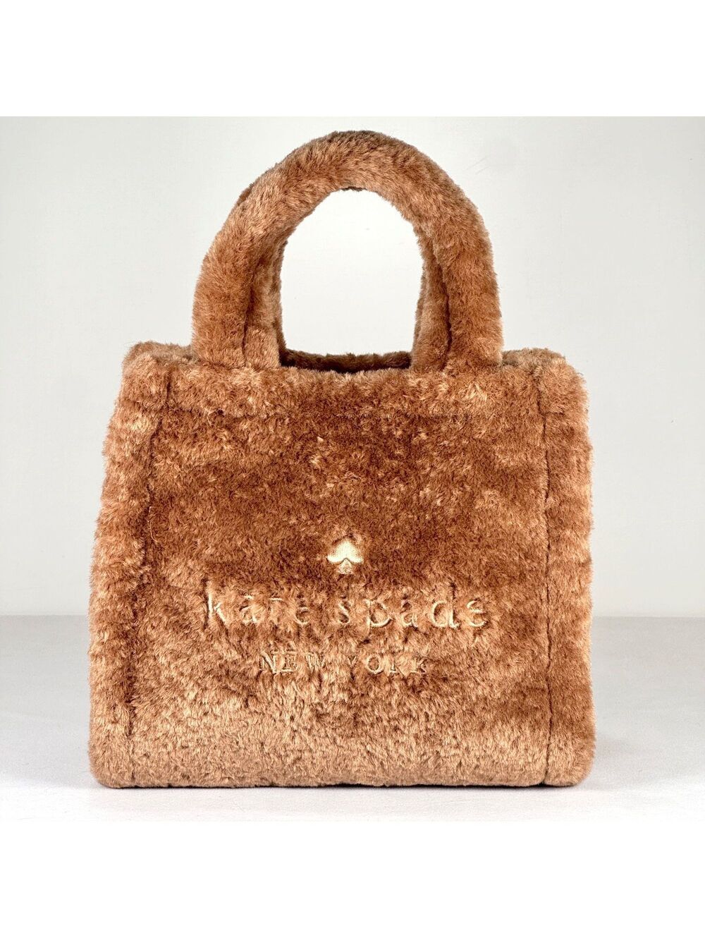 *NEW* Kate Spade New York Ellie Faux Fur Small Tote - Picture 2 of 9